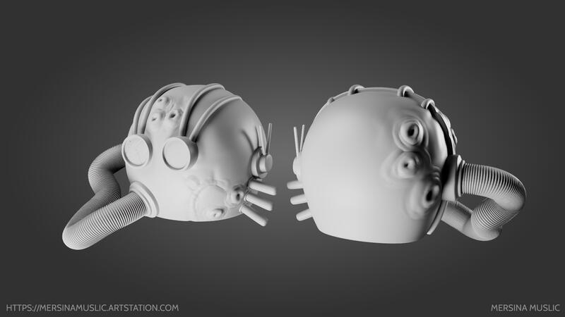 Highpoly Helmet of the Forgotten | 2025