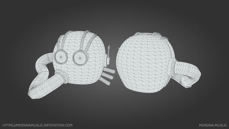 Helmet of the Forgotten Wireframe | 2025